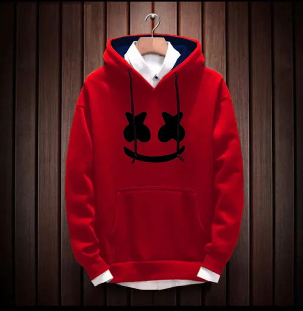 Cotton Full Sleeve Printed Hoodie Jacket for Men/Boys