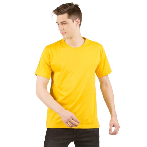 YELLOW BASIC T-SHIRT